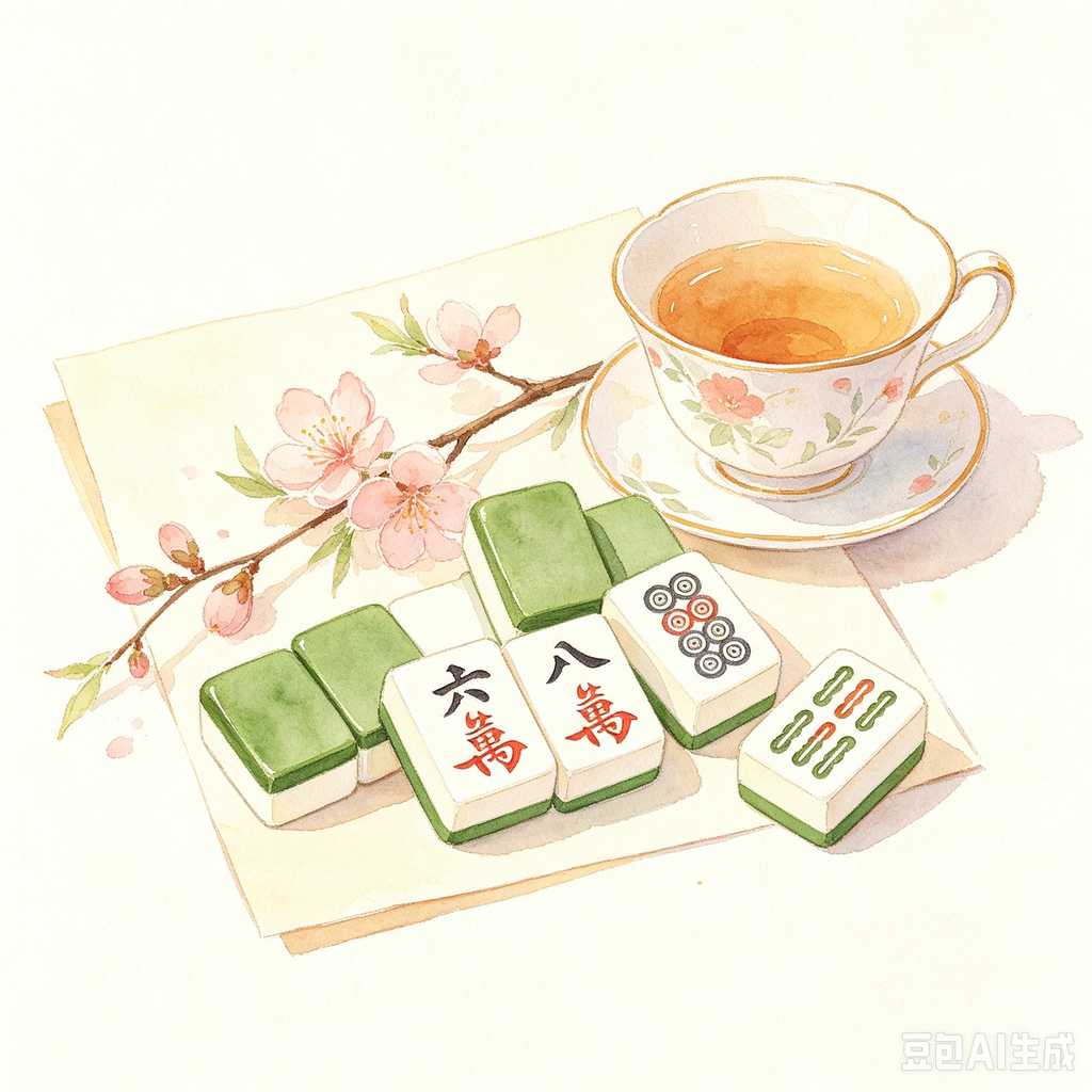 jelly transparent mahjong set