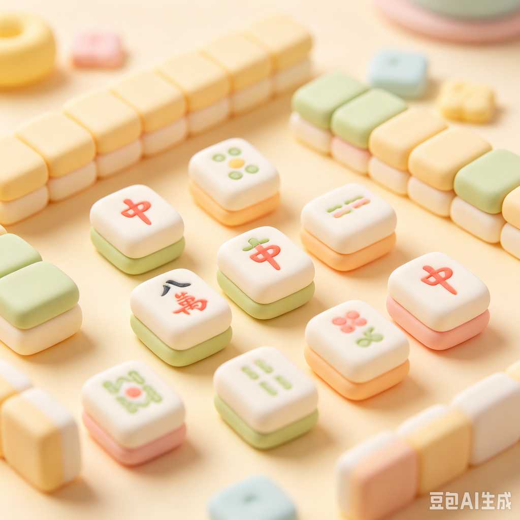 custom texture mahjong tiles