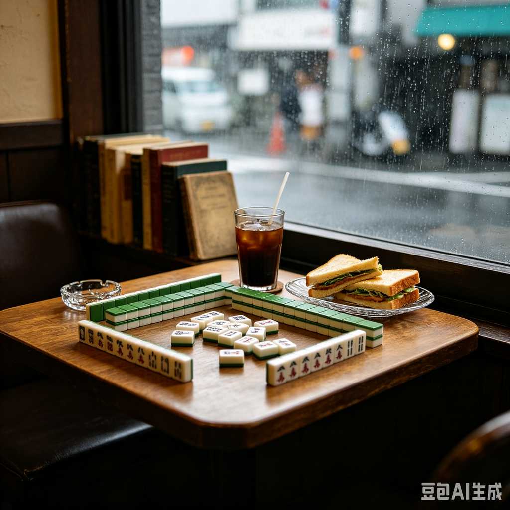 friends gathering mahjong game